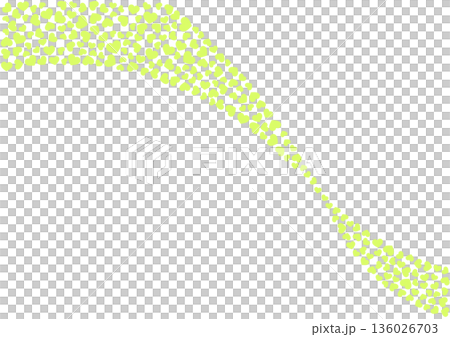 Heart pattern background Yellow-green solid color Heart 136026703