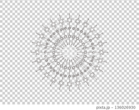 Floral burst background, frame 136026930