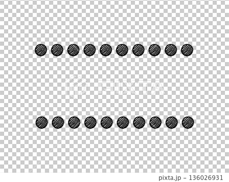 Hand-drawn style line frame Hand-drawn style line frame 136026931