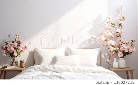 落ち着いた寝室 136027219