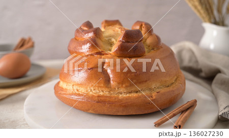 Traditional fogaca cake 136027230