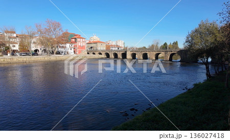 Tamega river city park in Chaves 136027418