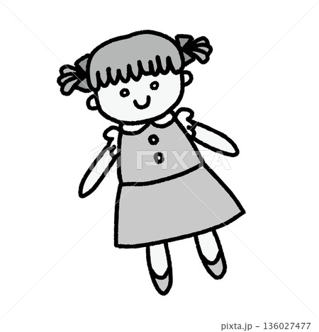 女の子のお人形 女の子のお人形 136027477