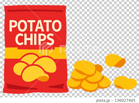 ポテトチップス ポテトチップス 136027485
