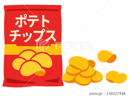 ポテトチップス 136027486