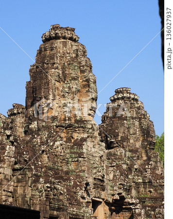 カンボジア アンコールトム バイヨン寺院 136027937