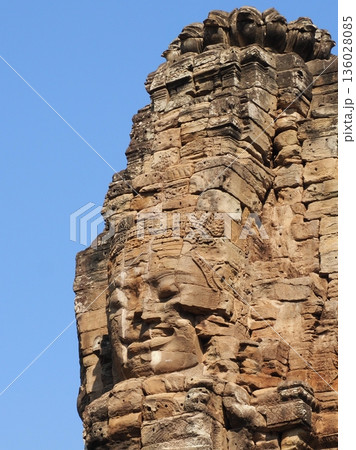 カンボジア アンコールトム バイヨン寺院 136028085