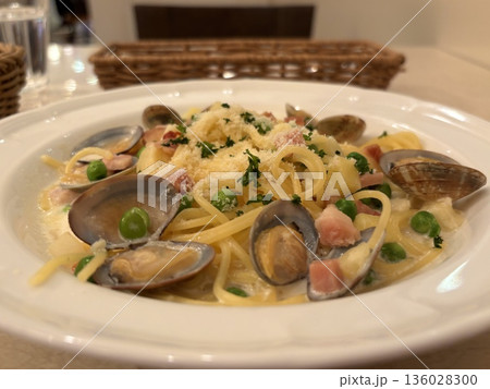 クラムチャウダーパスタ クラムチャウダーパスタ 136028300