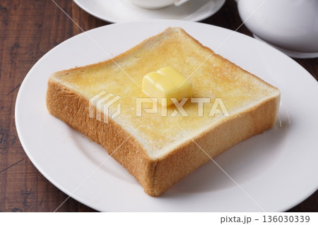 バタートースト　朝食 136030339