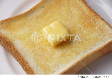 バタートースト　朝食 136030342