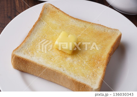バタートースト　朝食 136030343