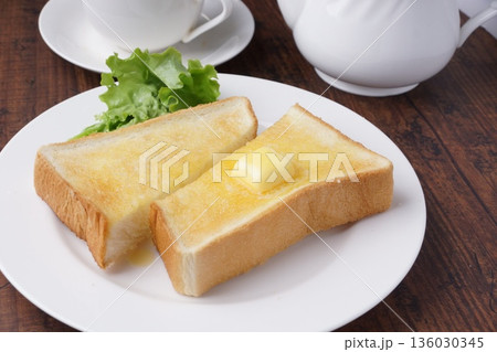 バタートースト　朝食 136030345