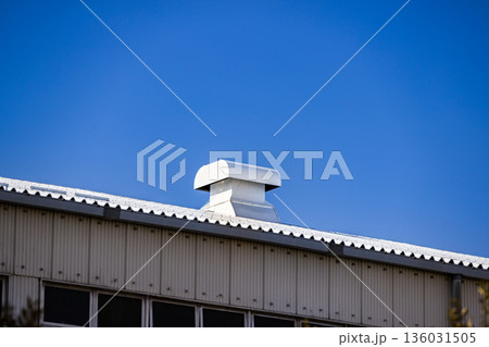 工場　屋上換気扇 136031505