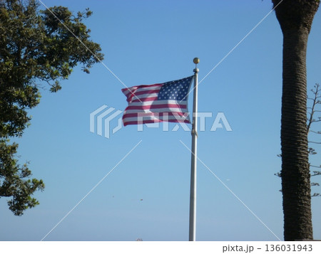 ロサンゼルスの街並み 136031943