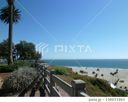 ロサンゼルス　サンタモニカビーチ 136031983