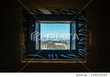 牛久大仏 展望フロアの窓 牛久大仏 展望フロアの窓 136032834