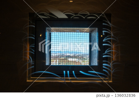 牛久大仏 展望フロアの窓 牛久大仏 展望フロアの窓 136032836