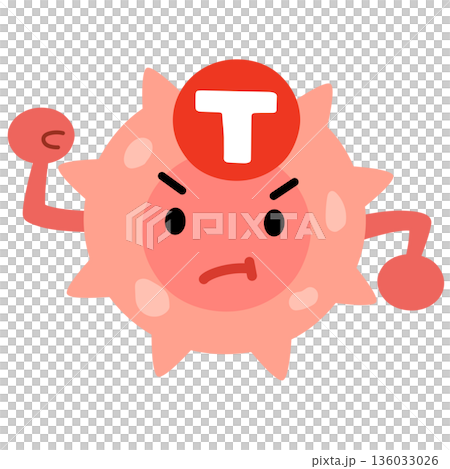 キラーT細胞　キャラクター 136033026