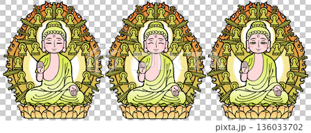 Set: Vairocana (B) Set: Vairocana (B) 136033702