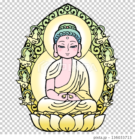 阿弥陀如来(B)（開眼 136033713