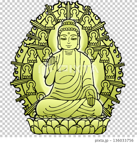 毘蘆遮那如来(C)(02) 136033756