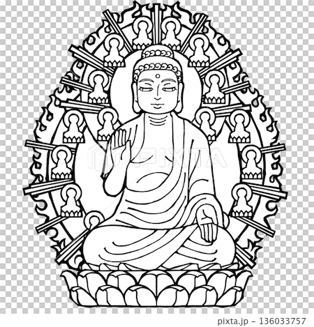 Vairocana (C) (monochrome 136033757