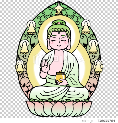 薬師如来(B) 136033764