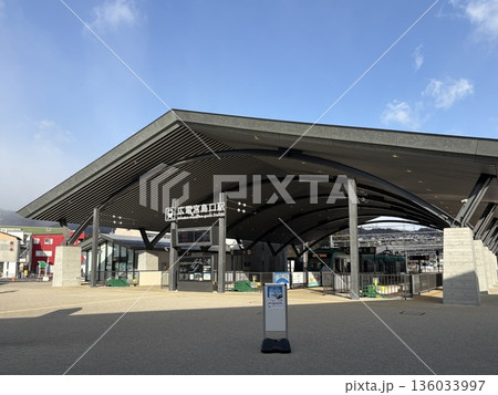 広電宮島口駅_広島電鉄宮島線終点の駅_宮島観光の入り口 広電宮島口駅_広島電鉄宮島線終点の駅_宮島観光の入り口 136033997