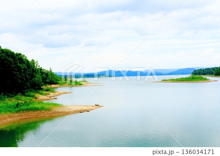 北海道紀行　　　8月の朱鞠内湖 136034171