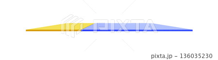 Shelf Yellow Store Shop Supermarket Retial, Empty Mockup Product Beuaty Presentation Background, Display Wall Floor Stand Table counter Isolated Desk Texture Rounge Tabletop Promotion Goods Summer. 136035230