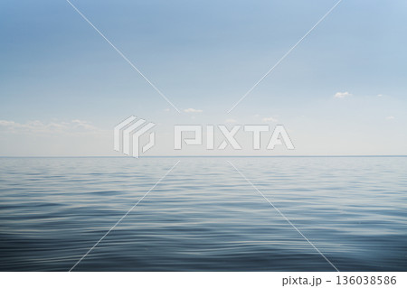 water surface in the bay on a sunny day water surface in the bay on a sunny day 136038586