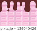 溶けるいちごチョコレート 136040426