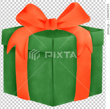 Gift box on the first practice day 136040593