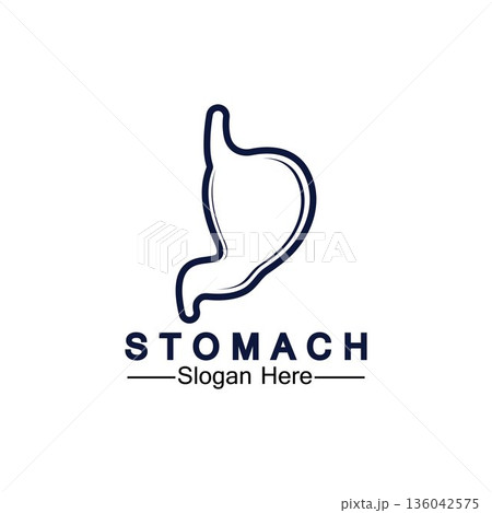 Stomach Health Logo vector illustration design - creative Gastroenterology Healthy Logo element icon, Stomach healthcare icon vector template Stomach Health Logo vector illustration design - creative Gastroenterology Healthy Logo element icon, Stomach healthcare icon vector template 136042575