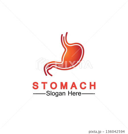 Stomach Health Logo vector illustration design - creative Gastroenterology Healthy Logo element icon, Stomach healthcare icon vector template Stomach Health Logo vector illustration design - creative Gastroenterology Healthy Logo element icon, Stomach healthcare icon vector template 136042594