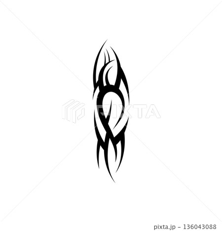 tribal pattern tattoo vector art design,tattoo tribal abstract sleeve, sketch art design isolated on white background,Simple logo. tribal pattern tattoo vector art design,tattoo tribal abstract sleeve, sketch art design isolated on white background,Simple logo. 136043088