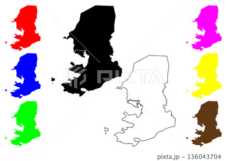 Olongapo city (Central Luzon Region, Republic of the Philippines, ROP) map vector illustration, scribble sketch Olongapo map Olongapo city (Central Luzon Region, Republic of the Philippines, ROP) map vector illustration, scribble sketch Olongapo map 136043704