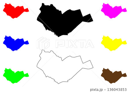 San Juan city (Metro Manila Region, Republic of the Philippines, ROP) map vector illustration, scribble sketch San Juan map San Juan city (Metro Manila Region, Republic of the Philippines, ROP) map vector illustration, scribble sketch San Juan map 136043853