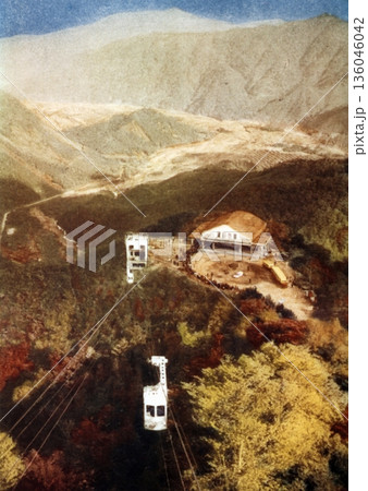 古写真 1953-1954年 日光の明智平ロープウェイ 古写真 1953-1954年 日光の明智平ロープウェイ 136046042