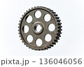 Gear on a white background 136046056