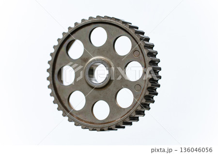 Gear on a white background 136046056