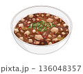 麻婆豆腐のイラスト2 136048357