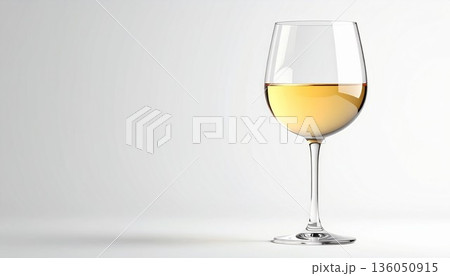 お洒落なワイングラスのイメージ画像 136050915