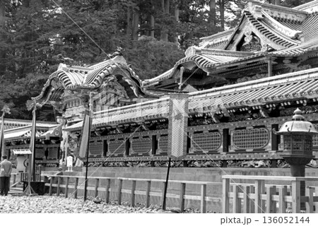 古写真 1962年 日光東照宮の唐門 古写真 1962年 日光東照宮の唐門 136052144