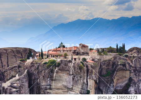 Monastery of the Holy Trinity i in Meteora, Greece 136052273