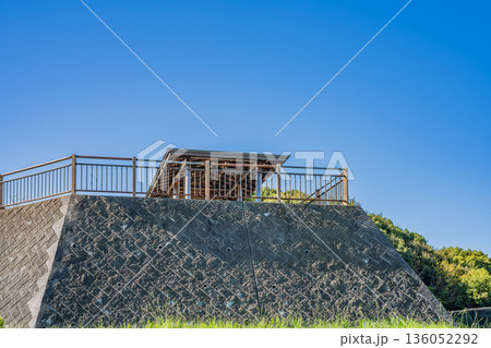 豊川市の弘法山公園の風景(愛知県) 136052292