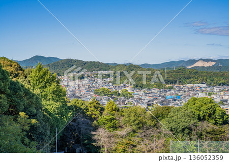 豊川市の街並み(愛知県) 豊川市の街並み(愛知県) 136052359