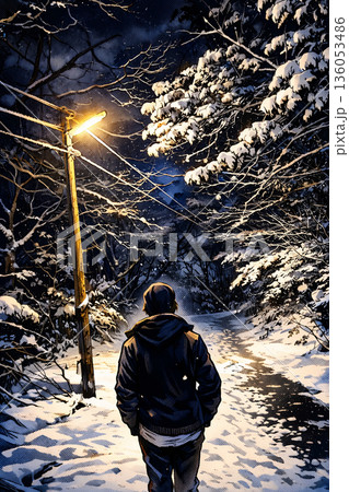 雪山道中 雪山道中 136053486
