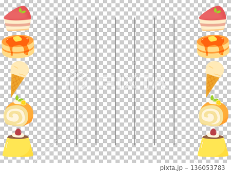 A letter of Western sweets A letter of Western sweets 136053783