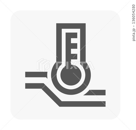 Temperature Monitoring Icon 136054280